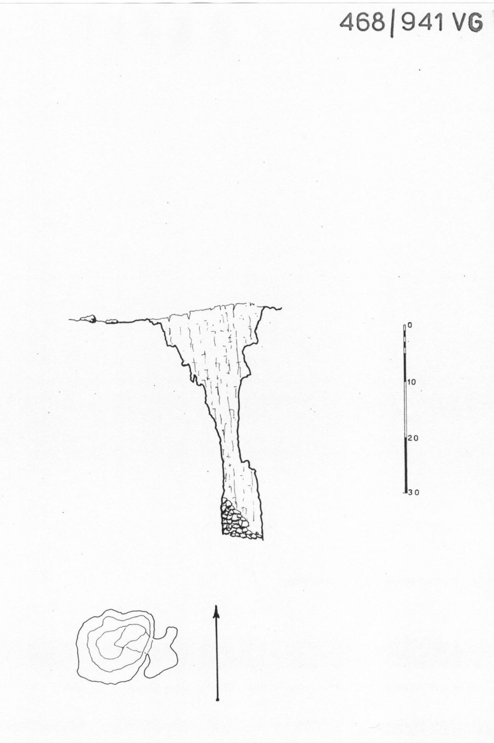 Pozzo presso Aurisina