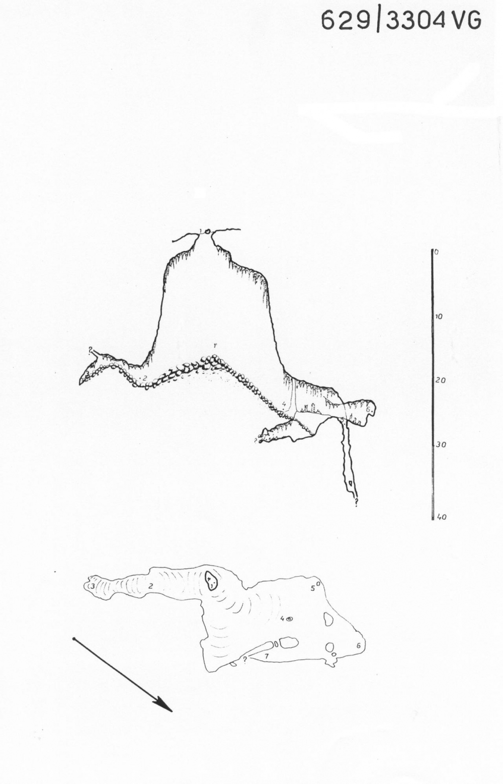 Grotta a S del Casello ferroviario di Fernetti