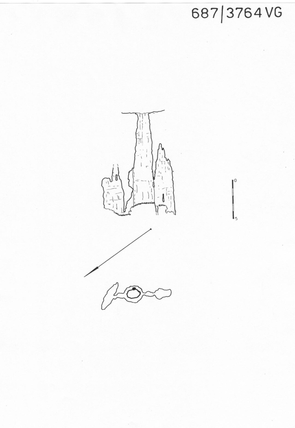 Grotta a S di Cima Cescove