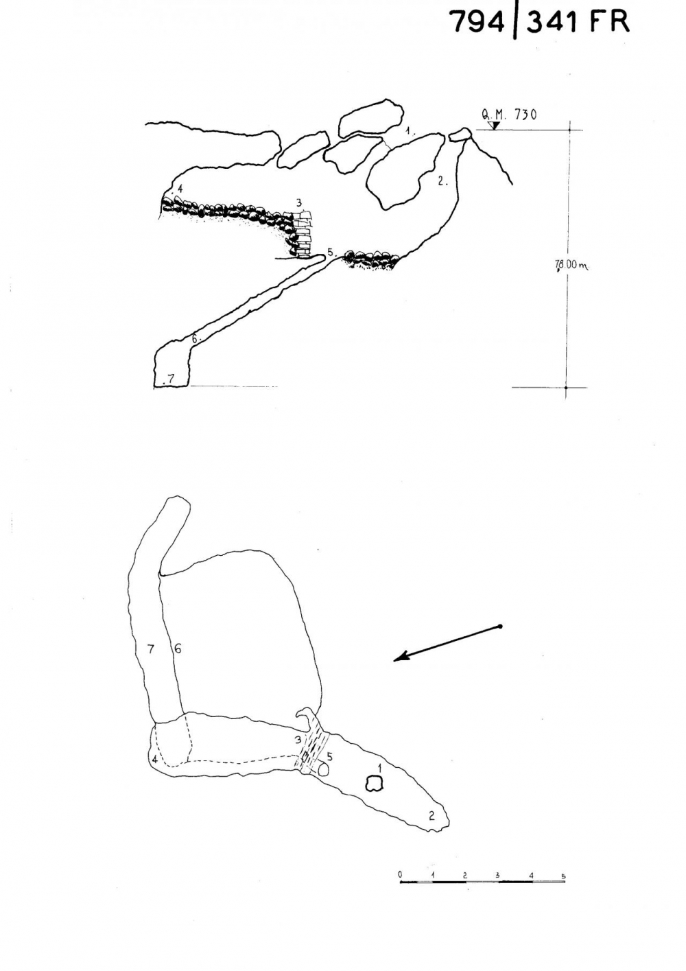 Grotta 1° del Colle di Orton