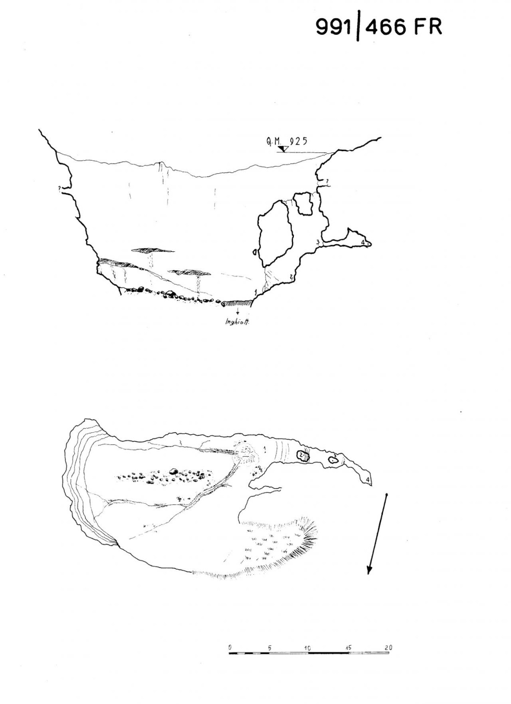 Dolina Inghiottitoio sulla Busalungia