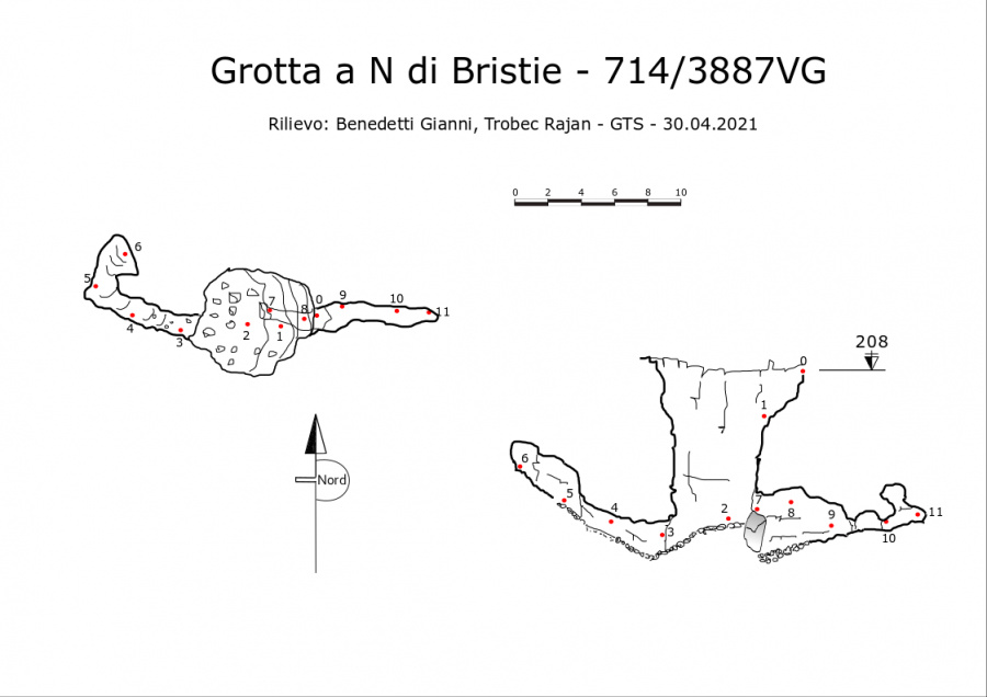 Grotta a N di Bristie