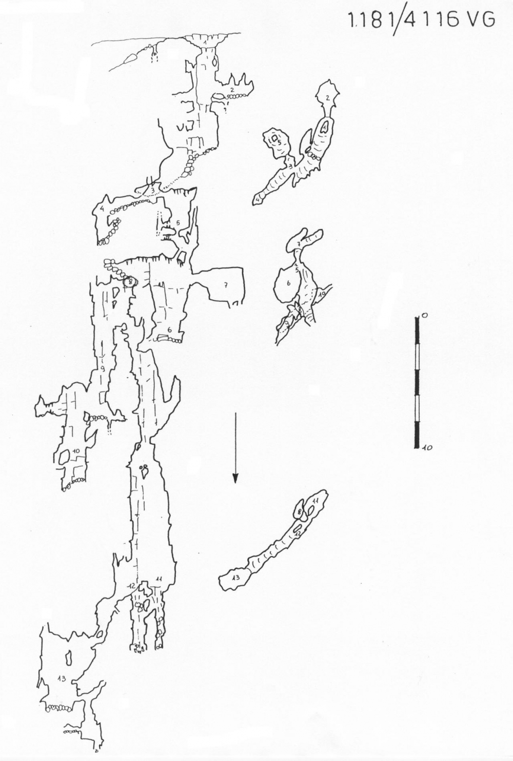 Pozzo a NNW della 290 VG