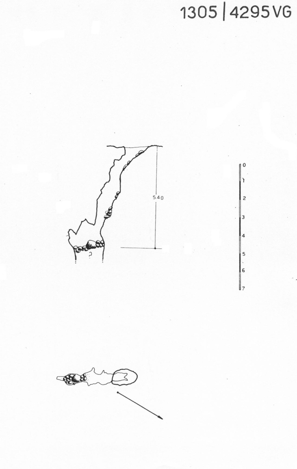 Pozzetto a N di Borgo Grotta Gigante
