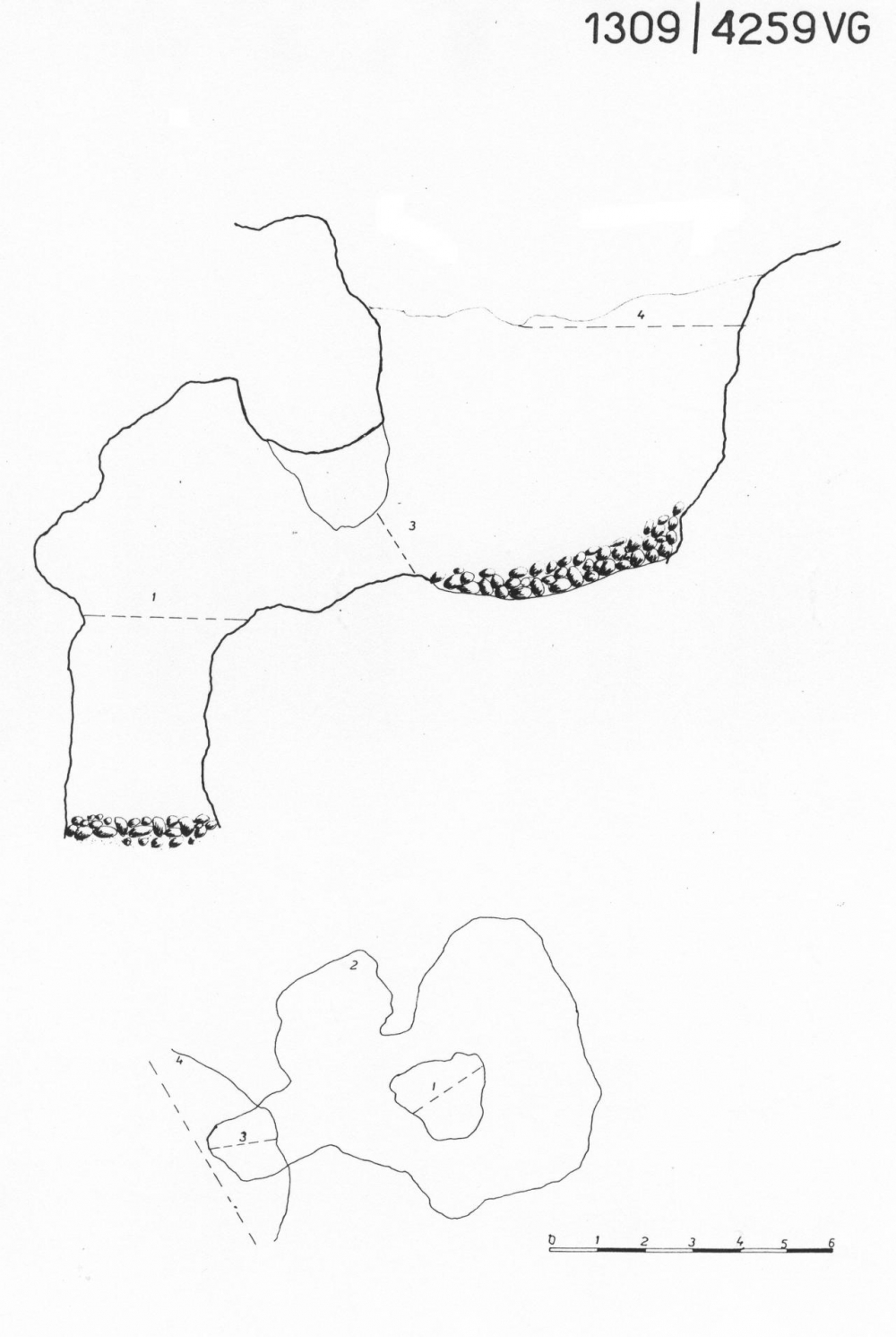 Grotta presso la 157 VG