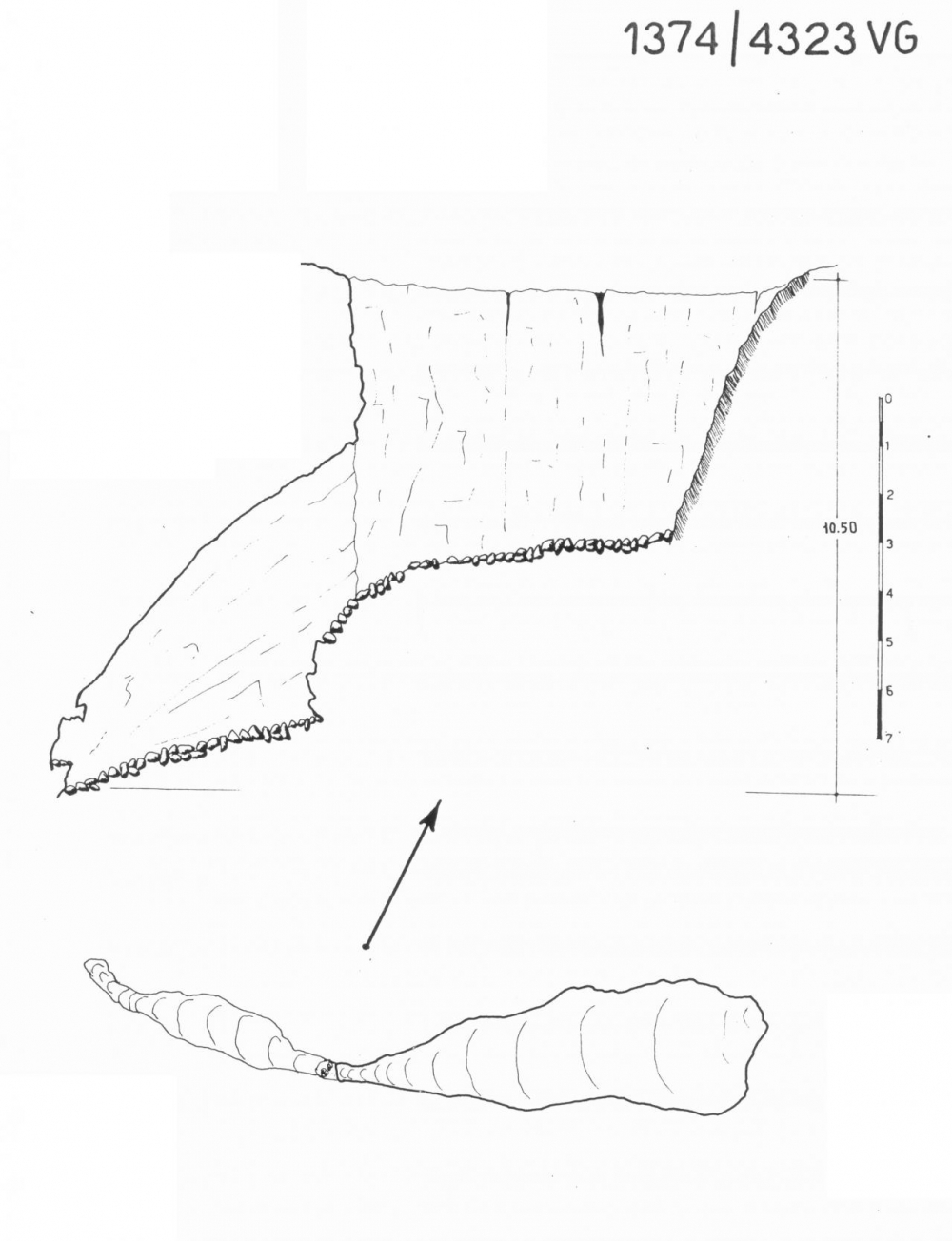 Fessura a N del Casello di Fernetti