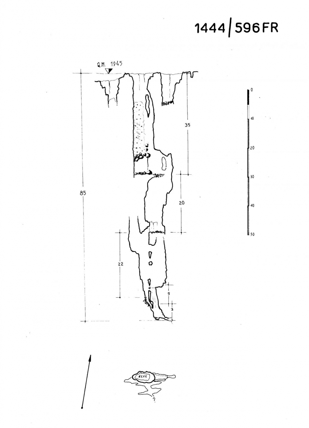 Grotta 1° a N del Pic di Carnizza