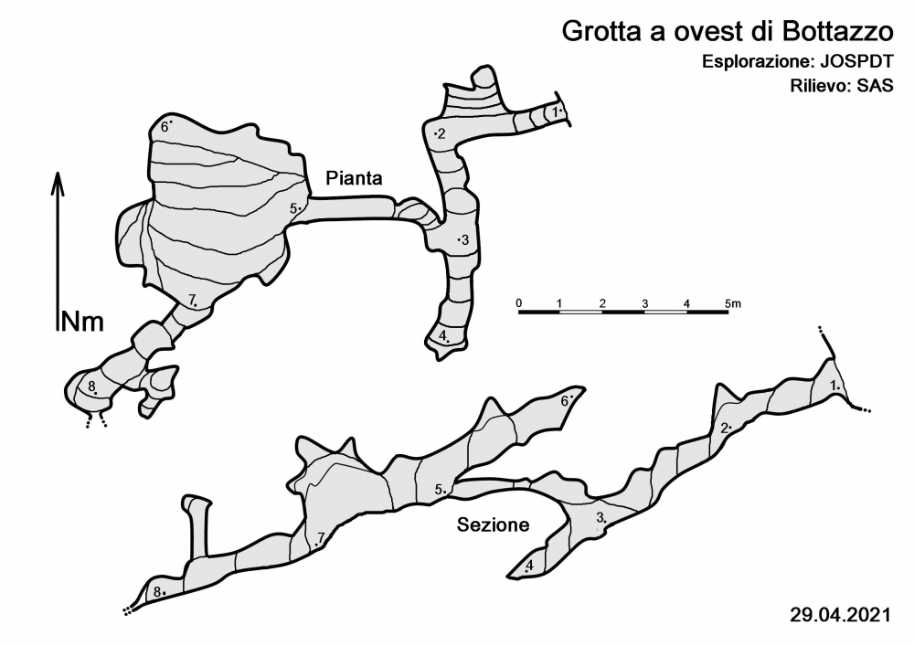 Grotta a ovest di Bottazzo