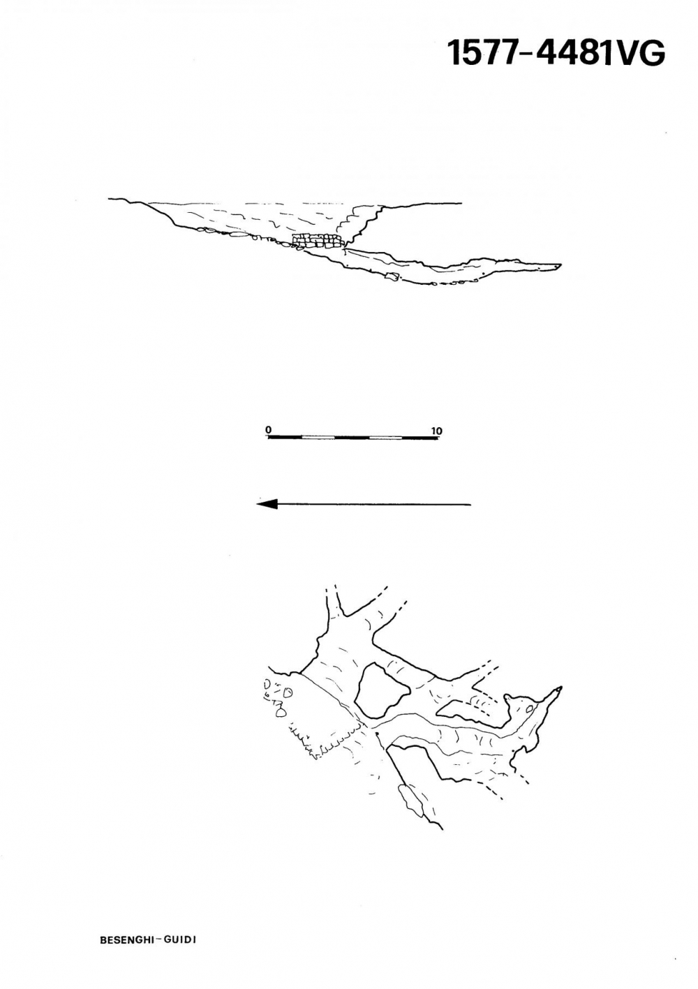 Cavernetta a SW del Monte Grociana