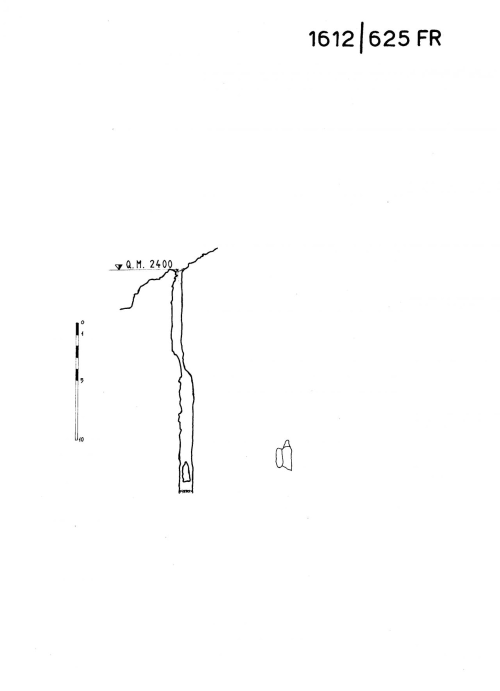 Pozzo presso la Via Ferrata Julia