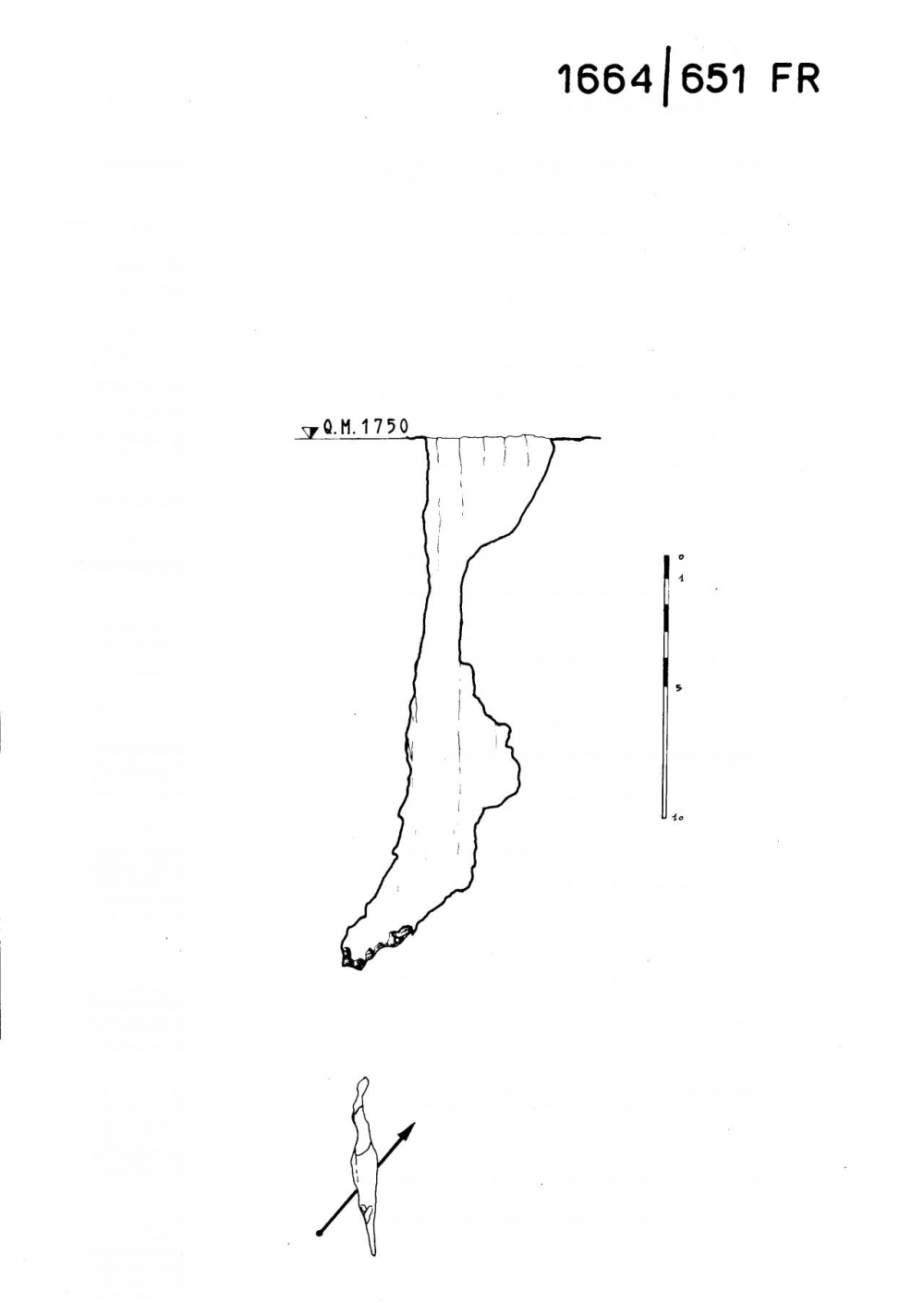 Pozzo 4° sotto il Monte Poviz