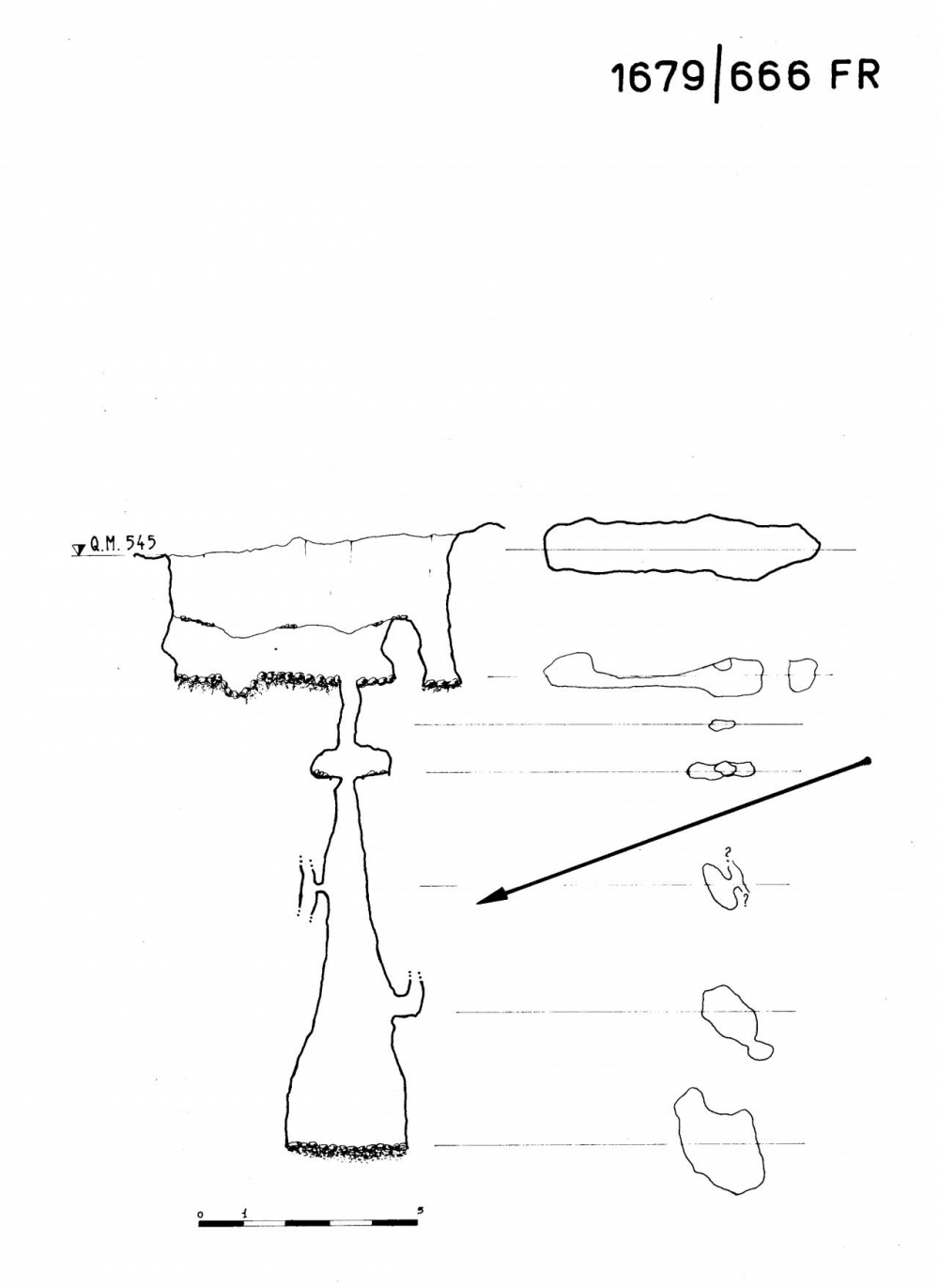 Pozzo 2° presso l'Abisso di Viganti