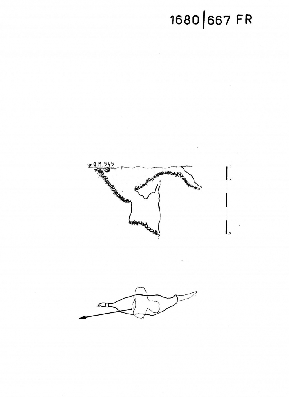 Pozzetto 1° presso l'Abisso di Viganti