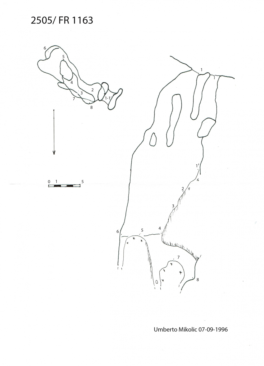 Pozzo 5° a S del Monte Sart
