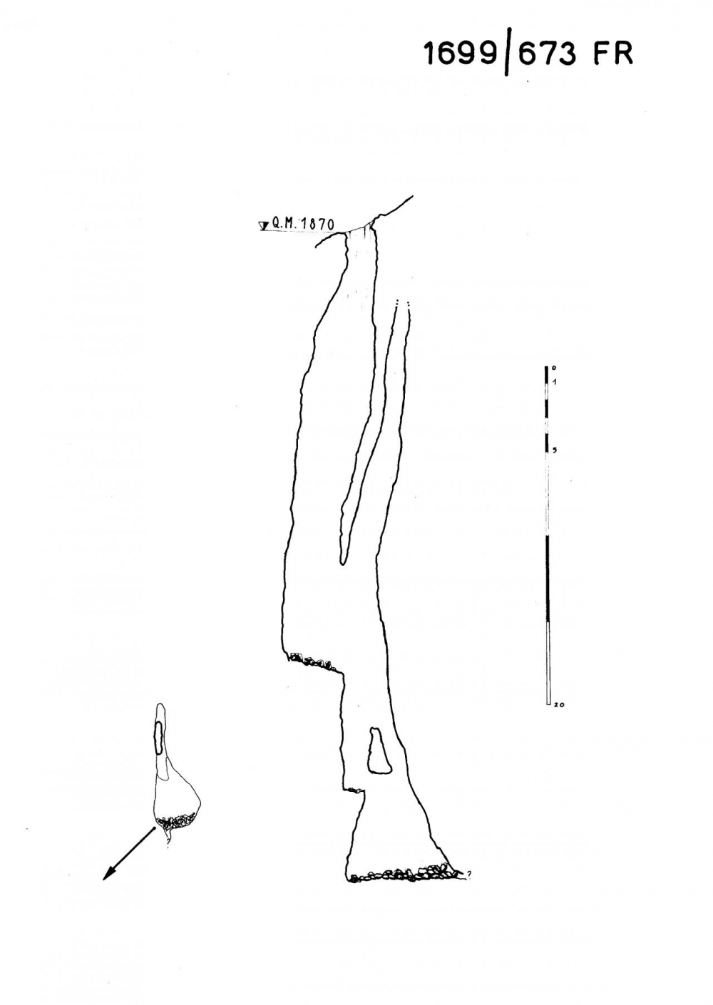 Pozzo 1° a S dell'Abisso Boegan