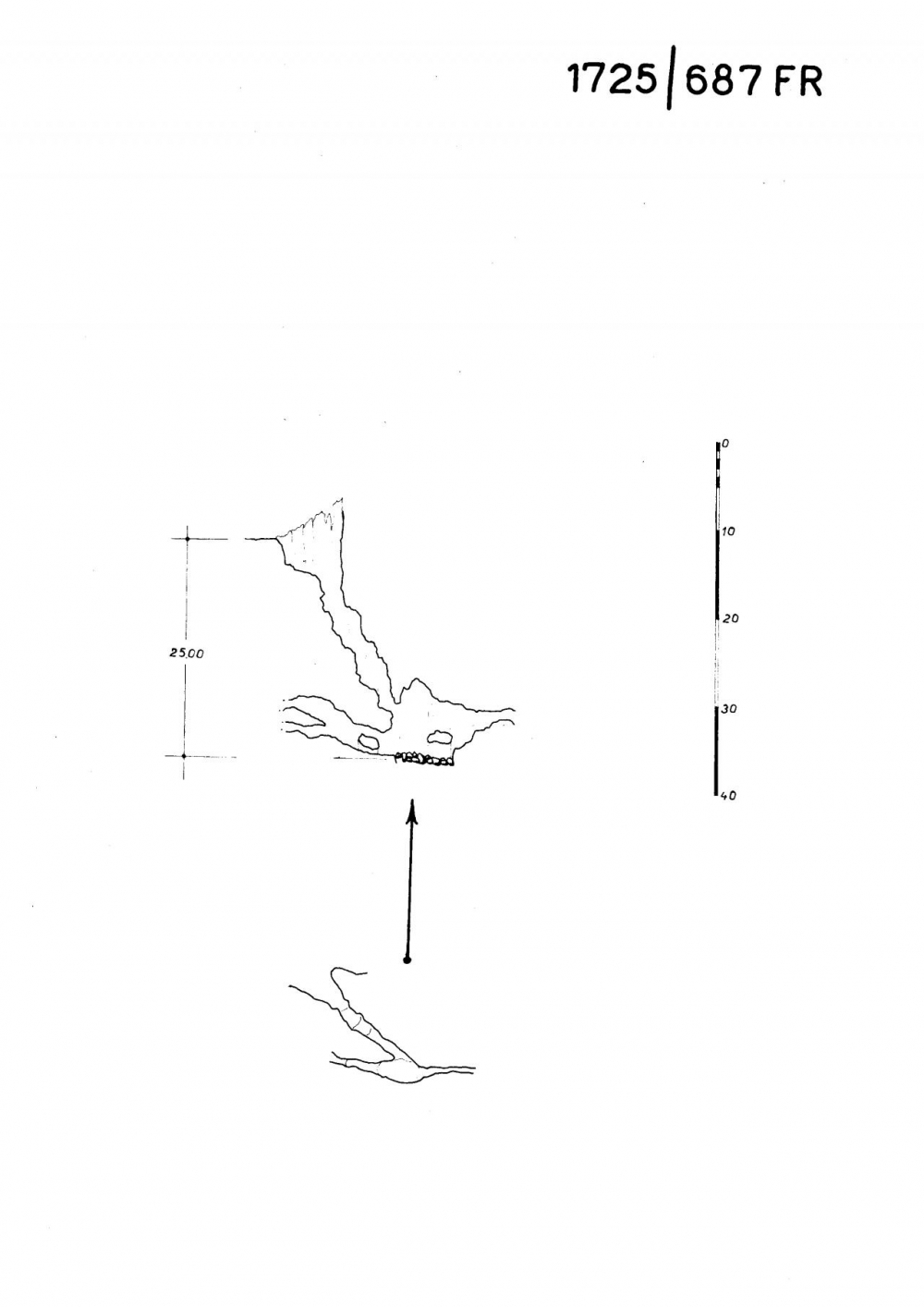 Grotta presso la Punta Rop