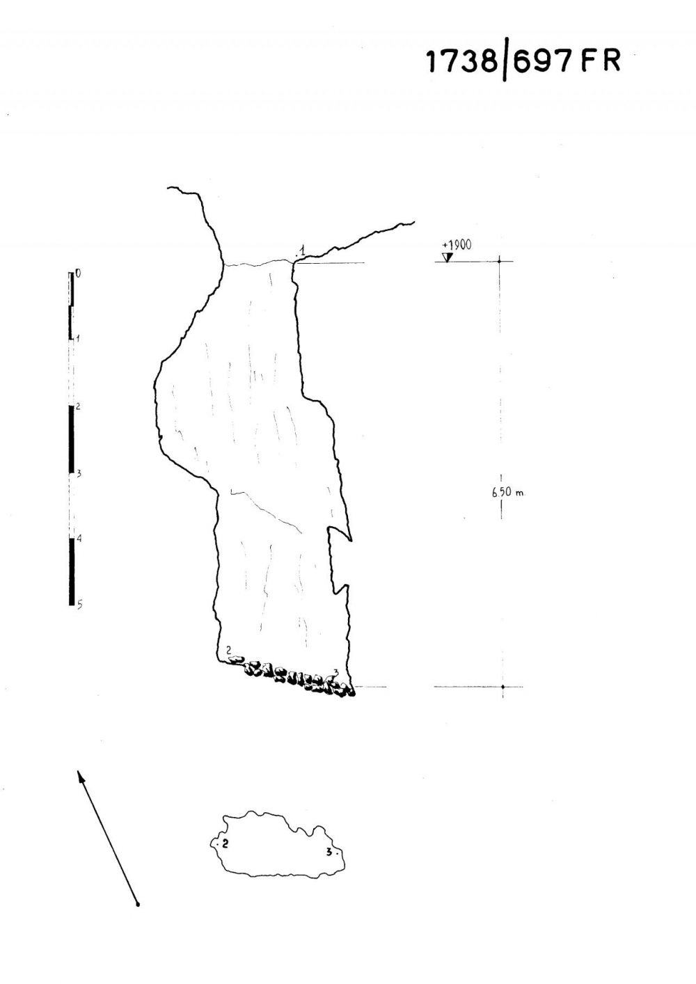 Pozzo 3° a N dell'Abisso Boegan