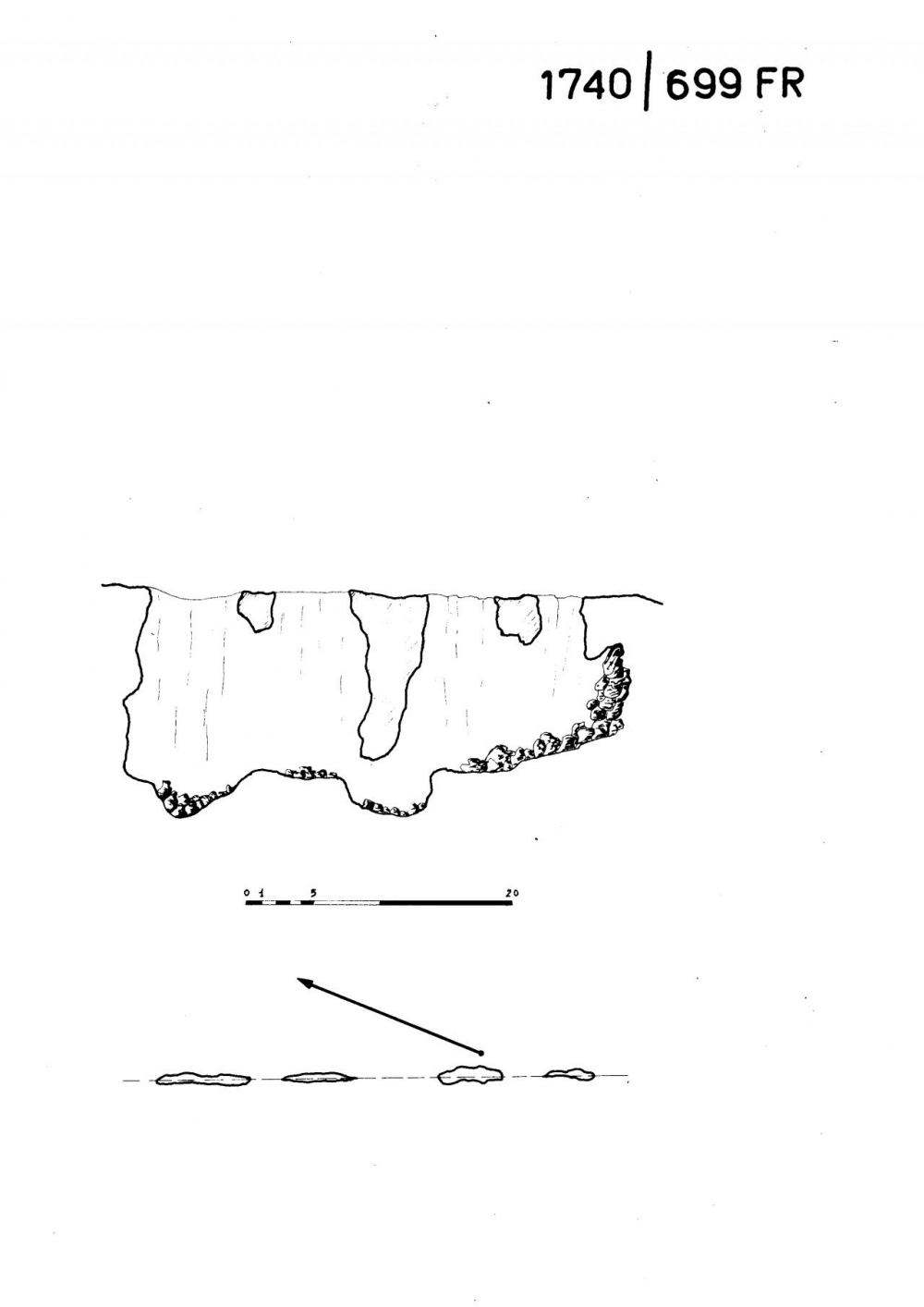 Fessura 2° a SE del Col delle Erbe