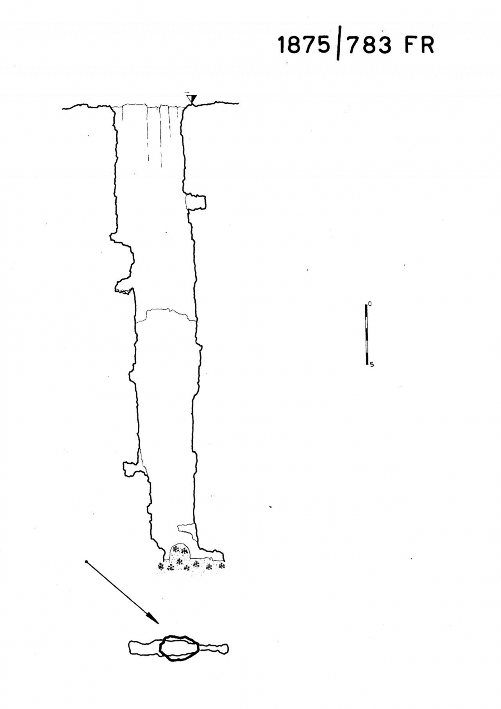 Pozzo 21° a N del Pic di Carnizza