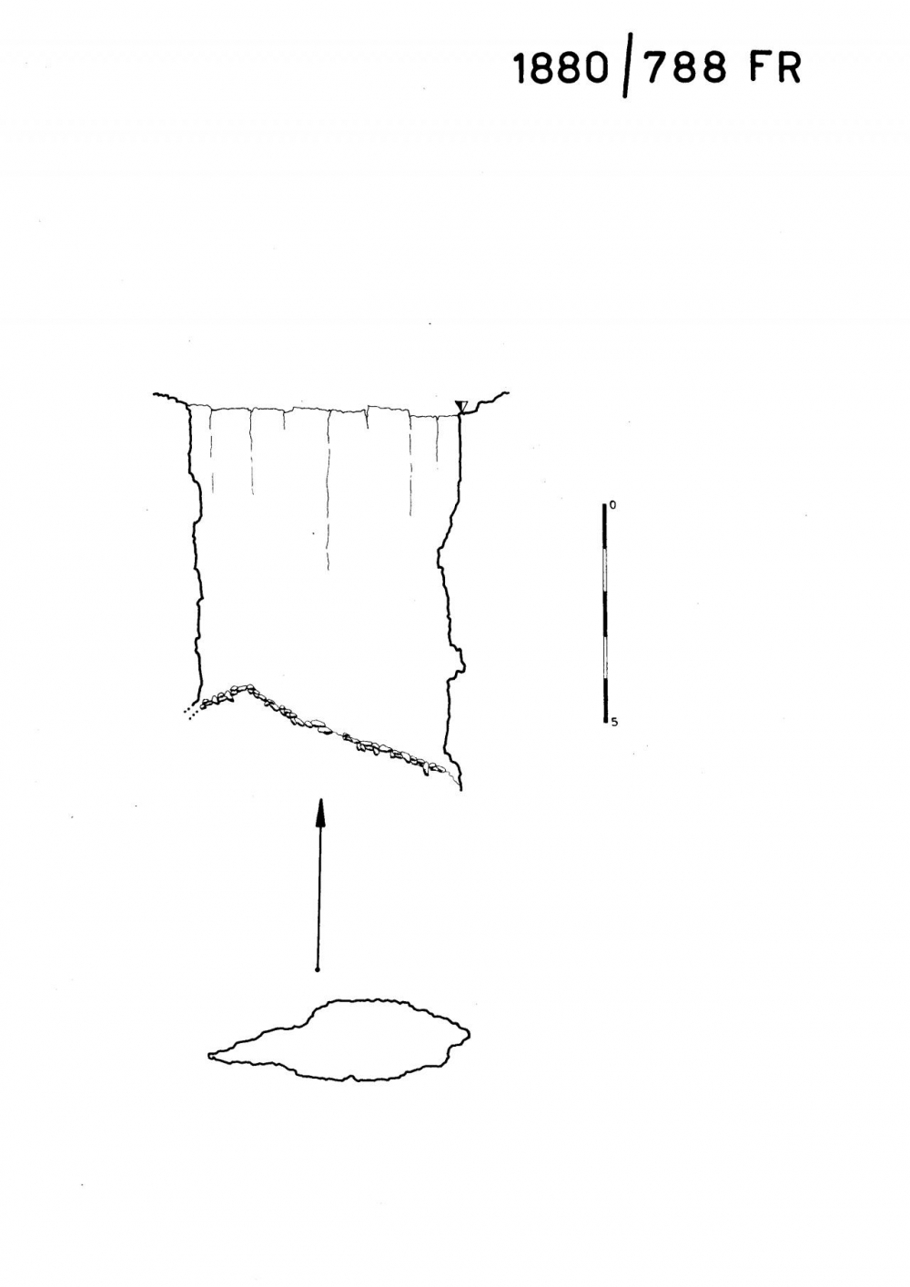 Pozzo 26° a N del Pic di Carnizza