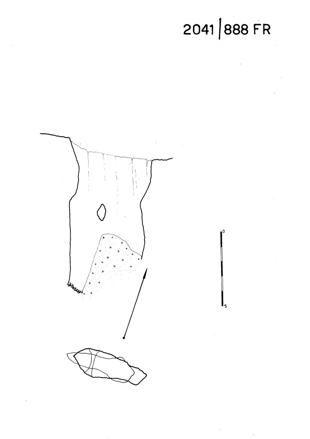 Pozzo 29° a N del Pic di Carnizza