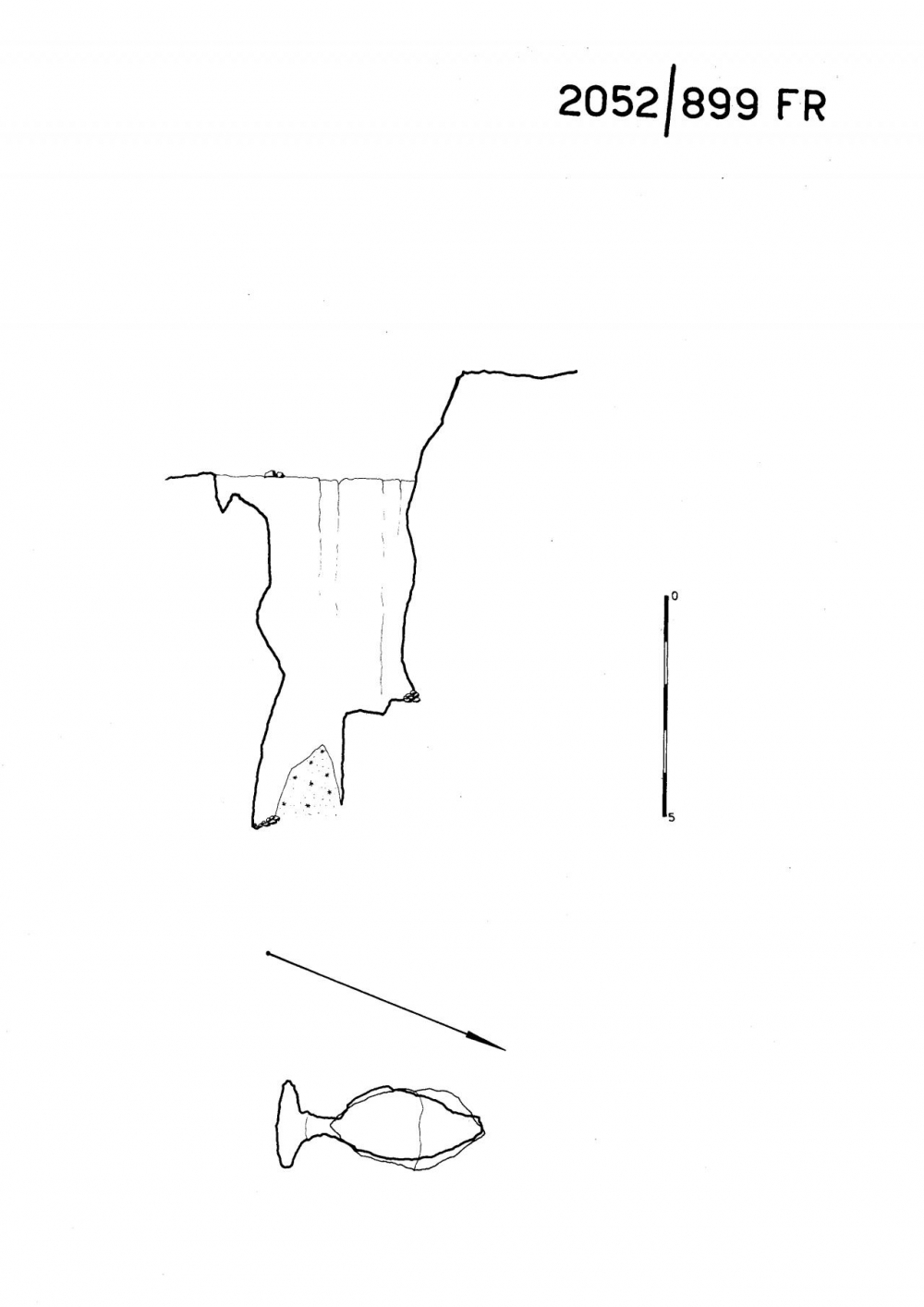 Pozzo 40° a N del Pic di Carnizza