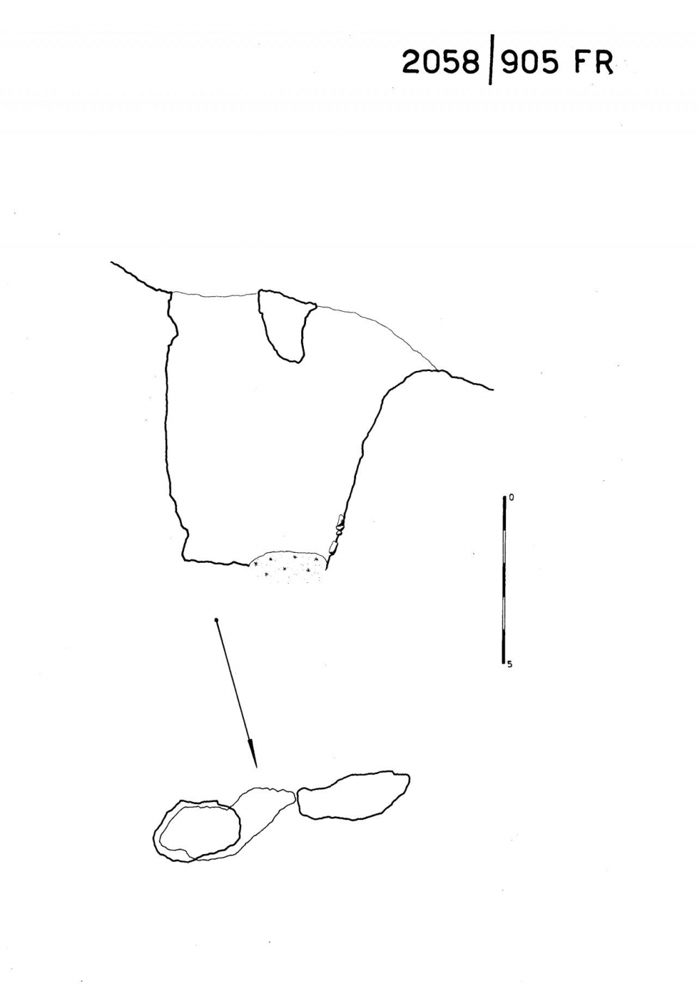 Pozzo 46° a N del Pic di Carnizza