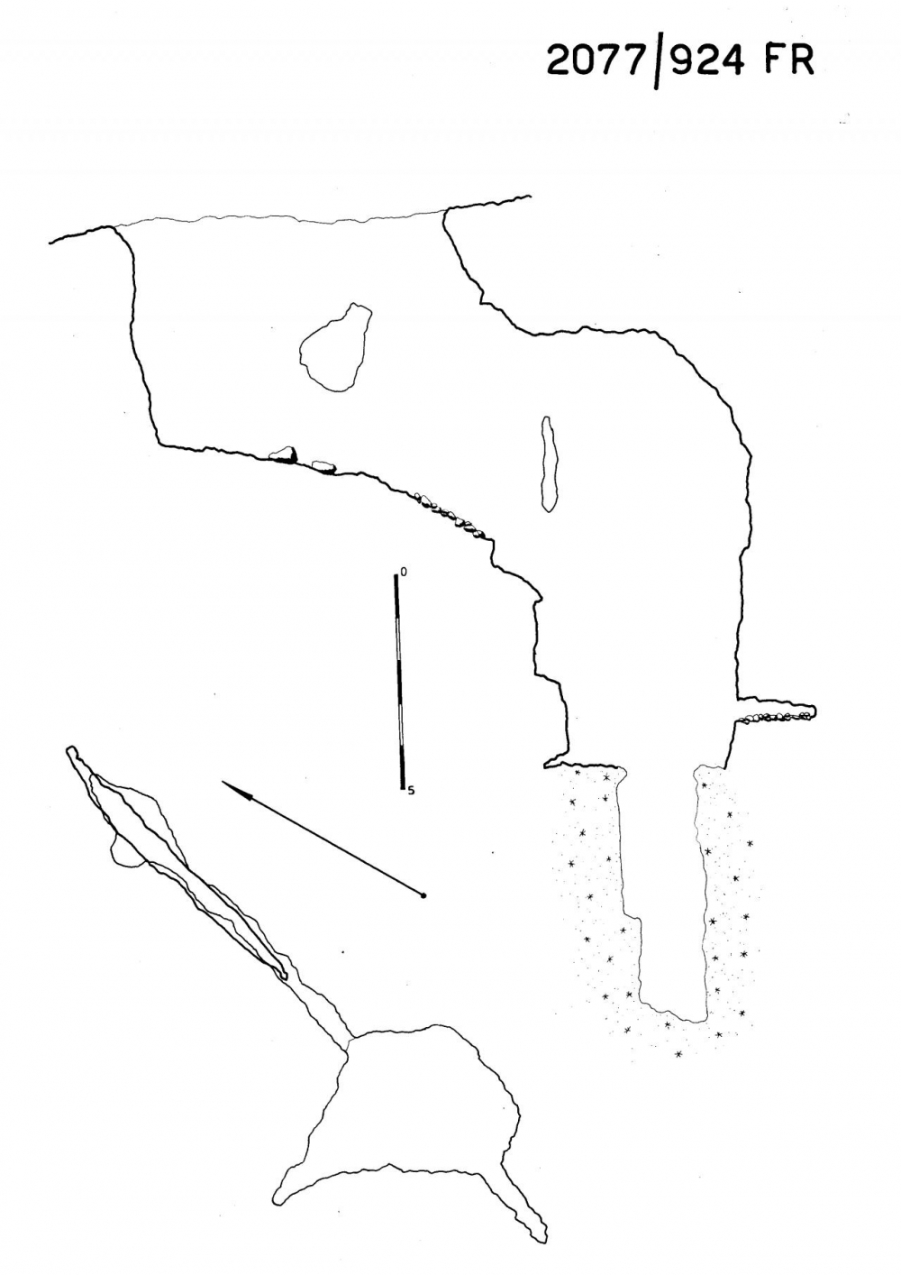 Pozzo 1° presso la quota 1980