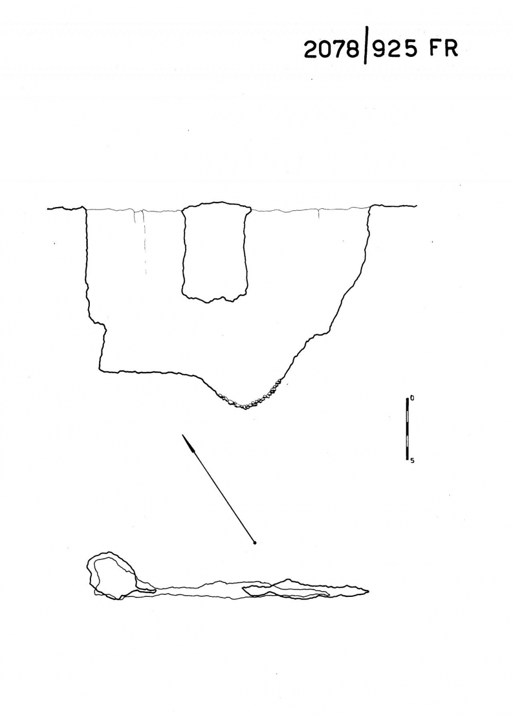 Pozzo 2° presso la quota 1980