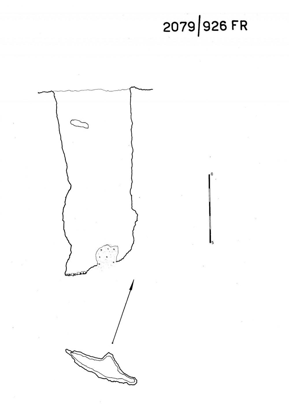 Pozzo 3° presso la quota 1980