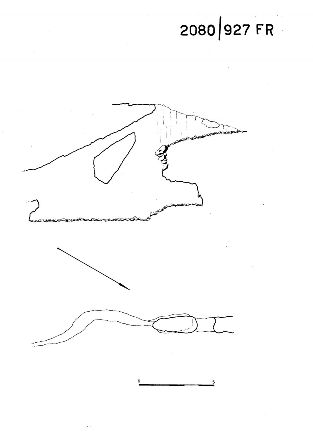 Meandro presso la quota 1980