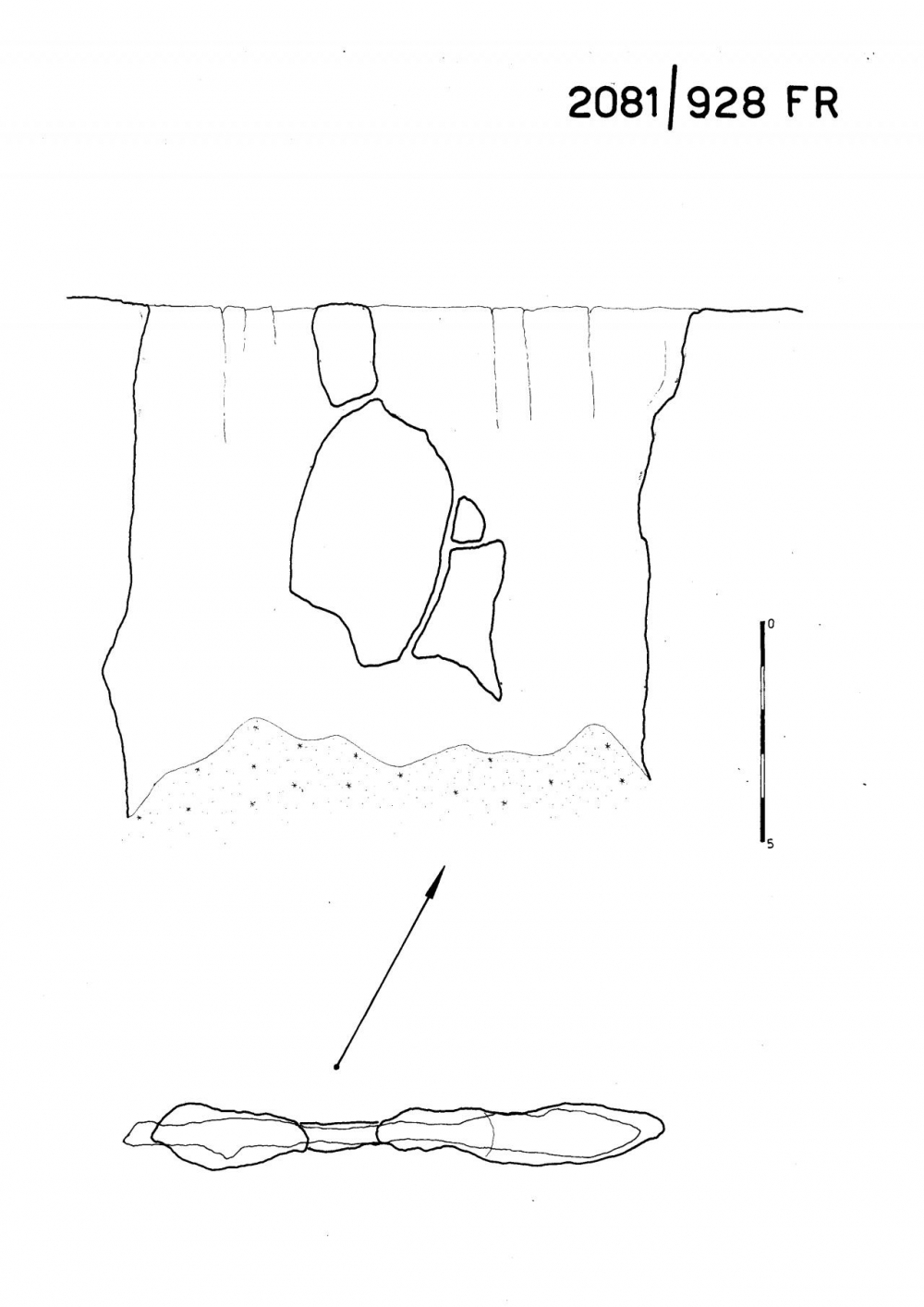 Pozzo presso la quota 2001