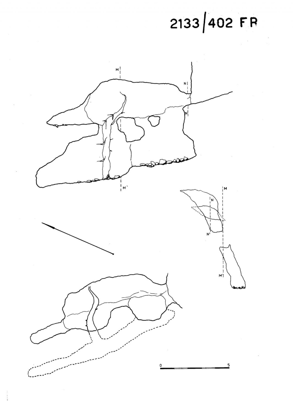 Grotta sotto il Sentiero per Funtigh
