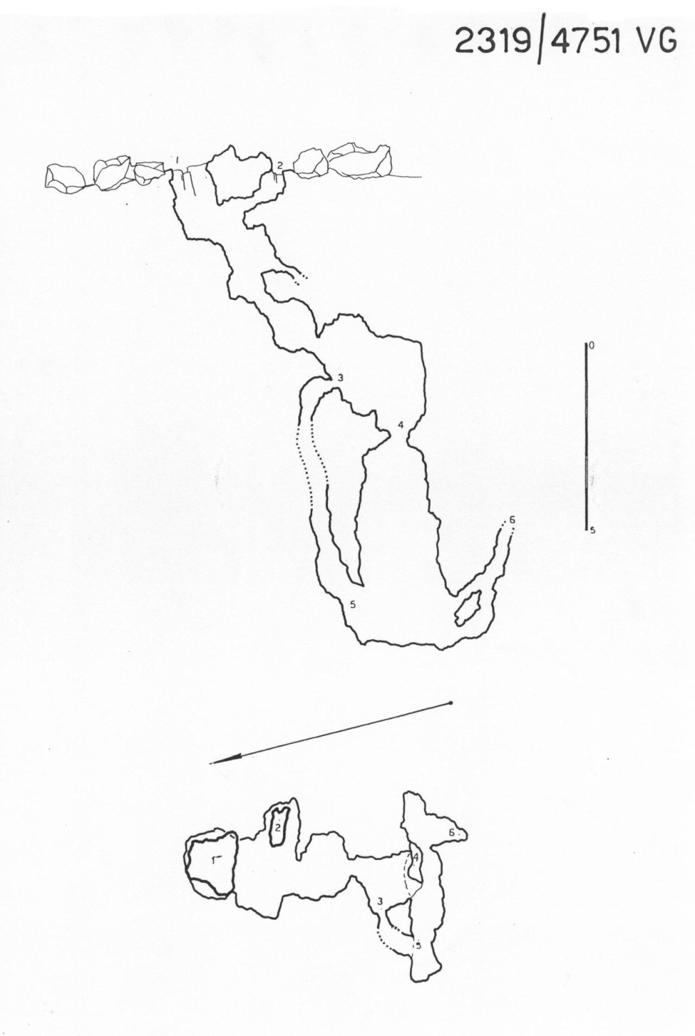 Pozzo 1° a NW di Banne