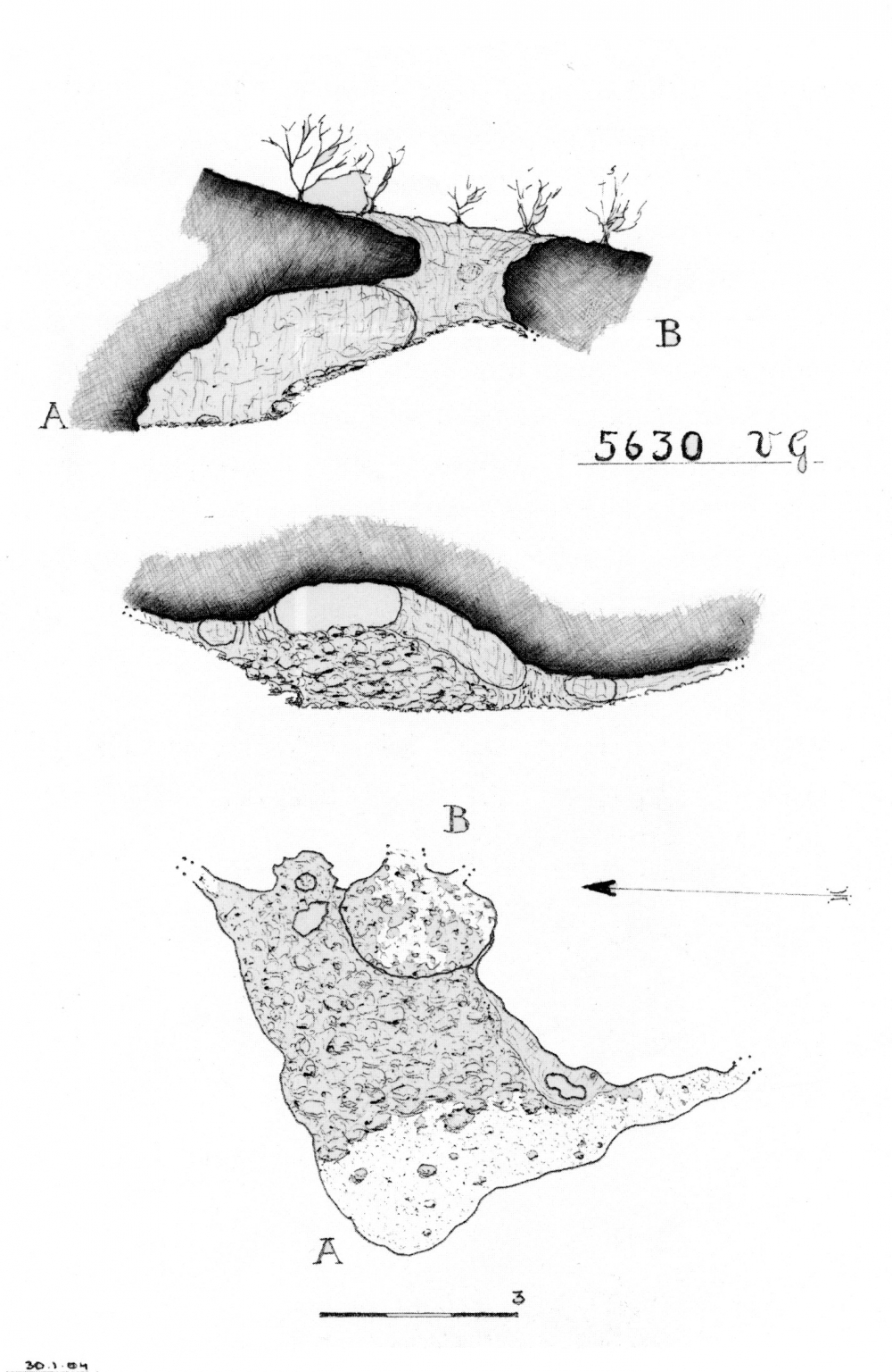Caverna a NW dell'Alexanderhoehle