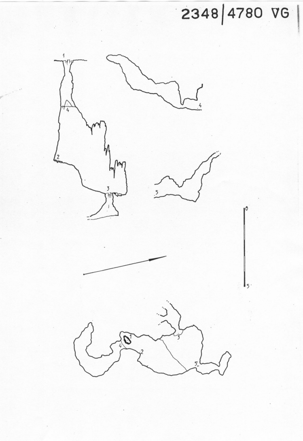 Grotta 1° ad E di Visogliano