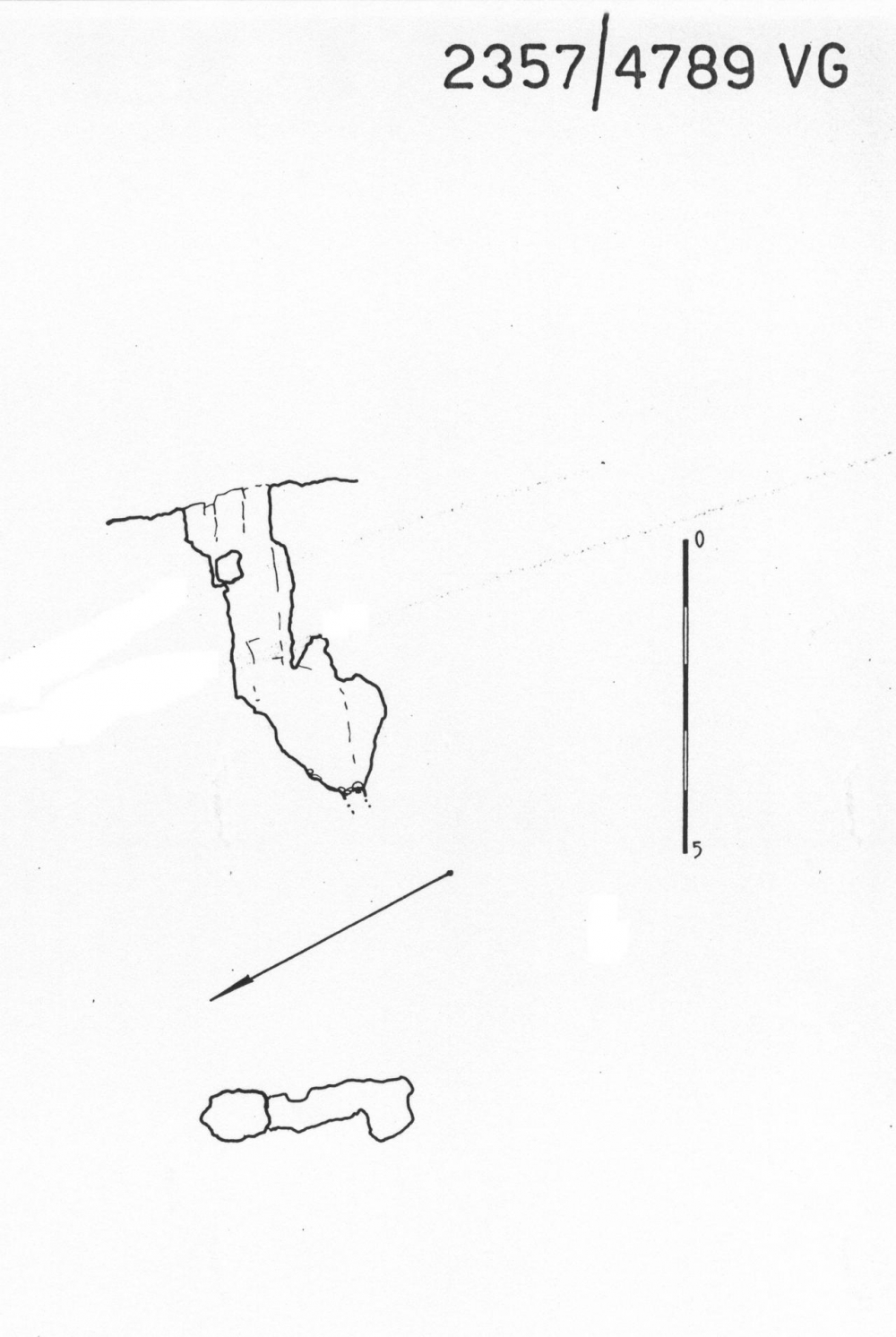 Pozzetto a W del Cavalcavia di Banne