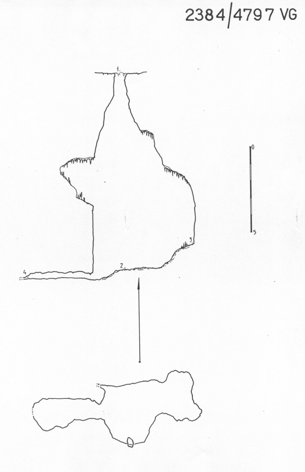 Pozzo 1º alle pendici del Monte Orsario