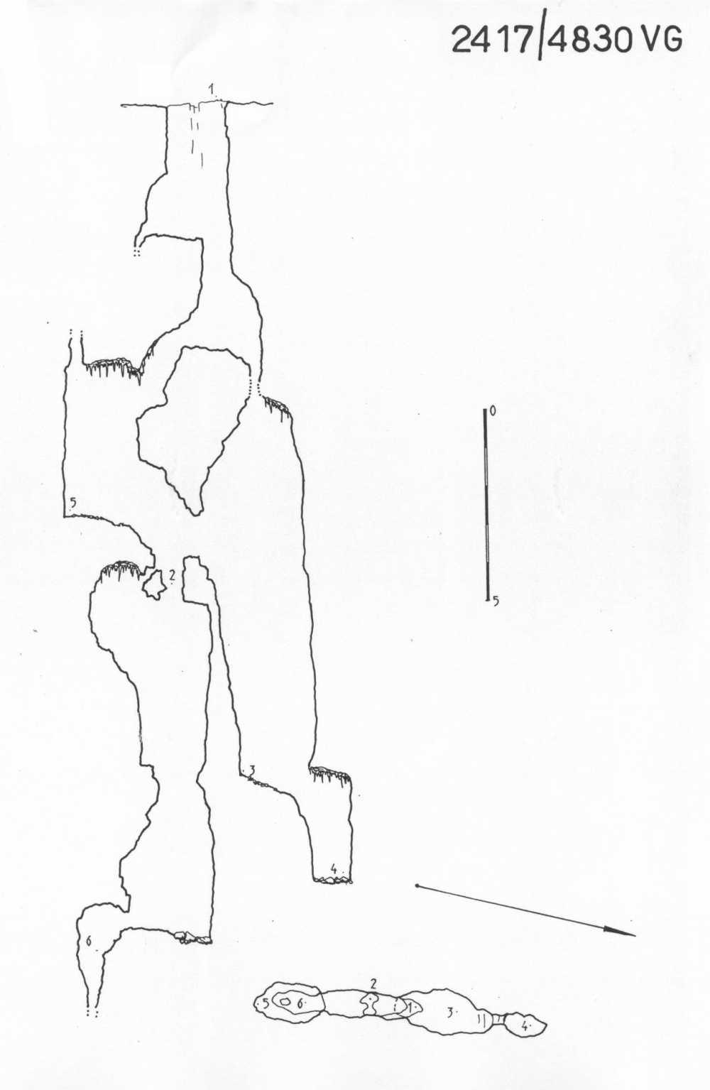 Grotta a N di Fernetti