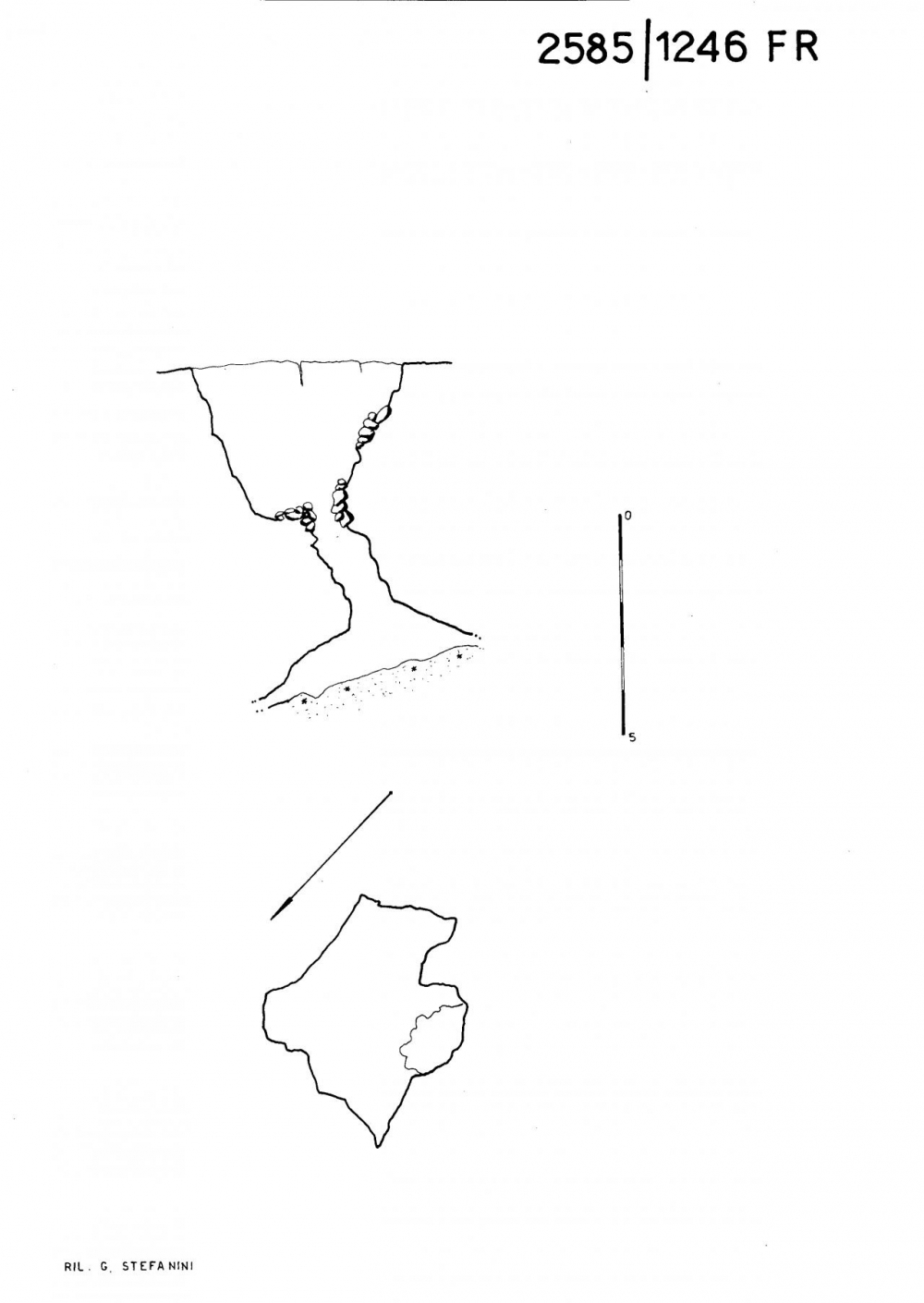 Pozzo 7° sotto il Monte Cergnala