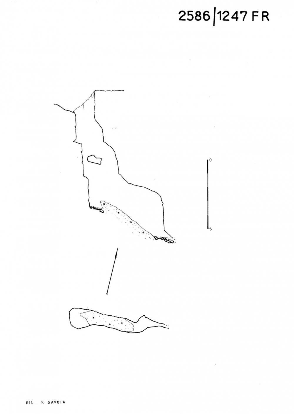 Pozzo 8° sotto il Monte Cergnala