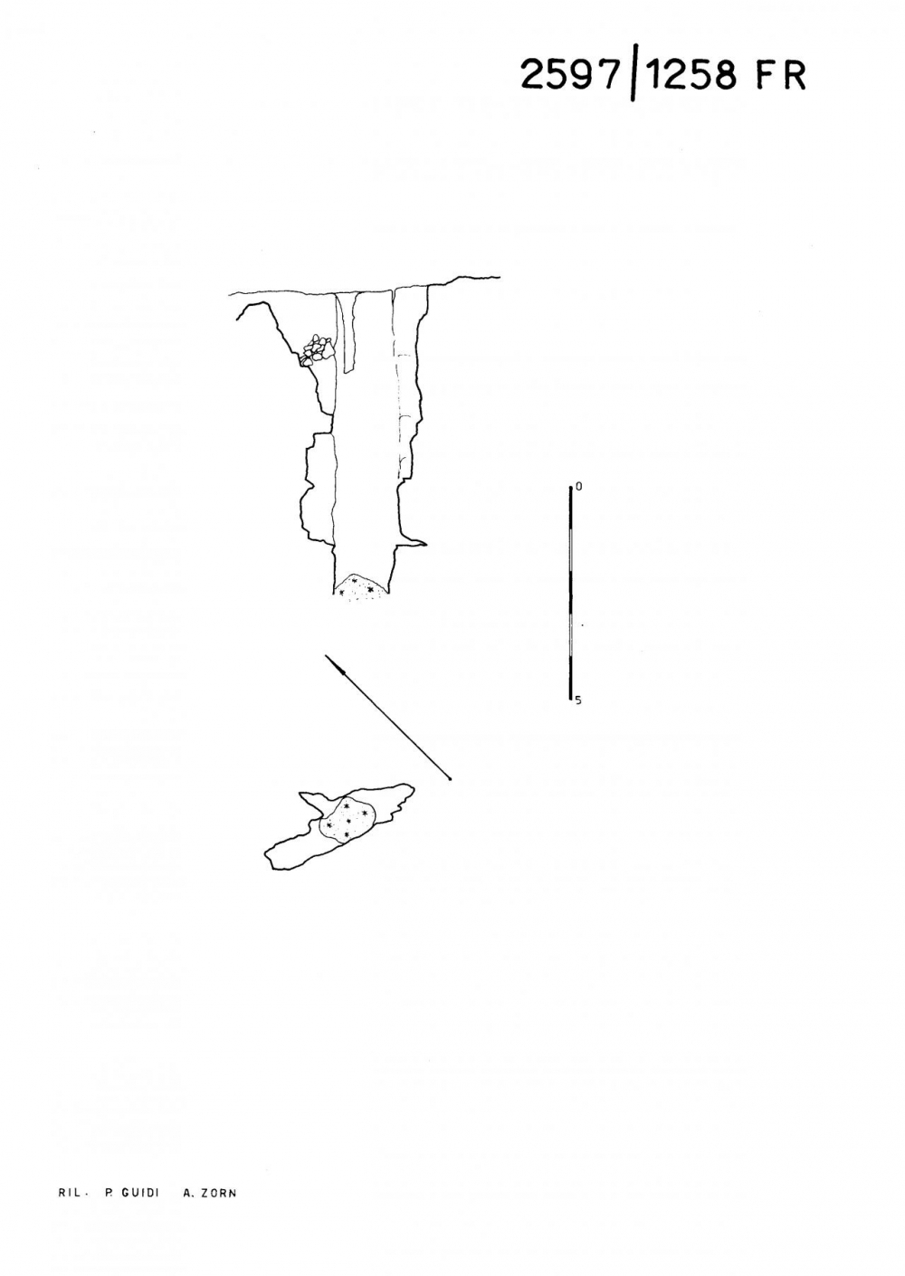 Pozzo 5° a SW del Monte Spric