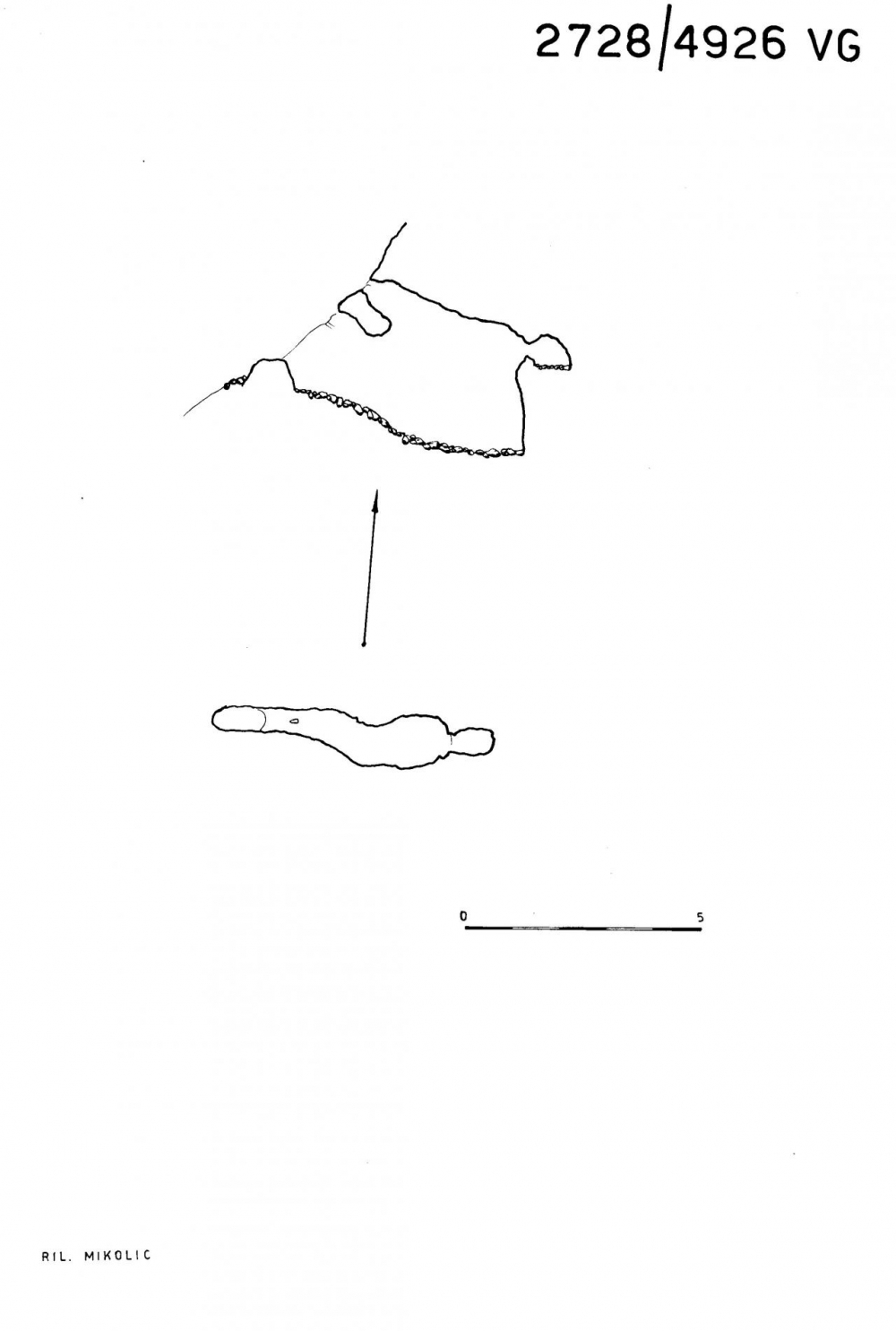 Cavernetta 3° a SE del Monte Belvedere