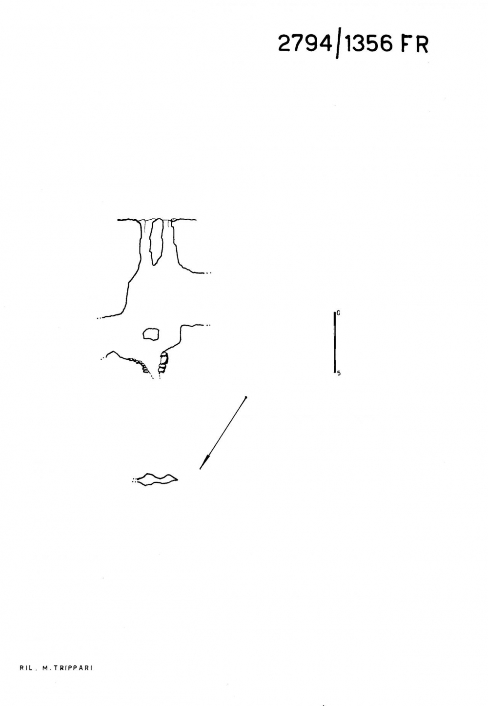 Pozzo doppio presso la quota 1921