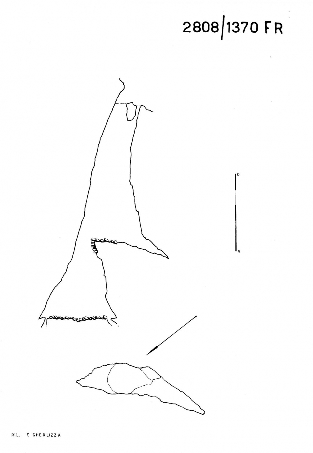 Grotta 6° ad E del Col Sclaf