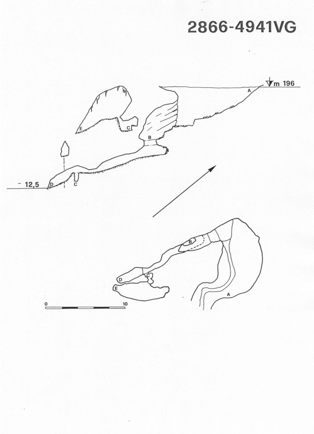 Inghiottitoio a SE del Monte Bitigonia
