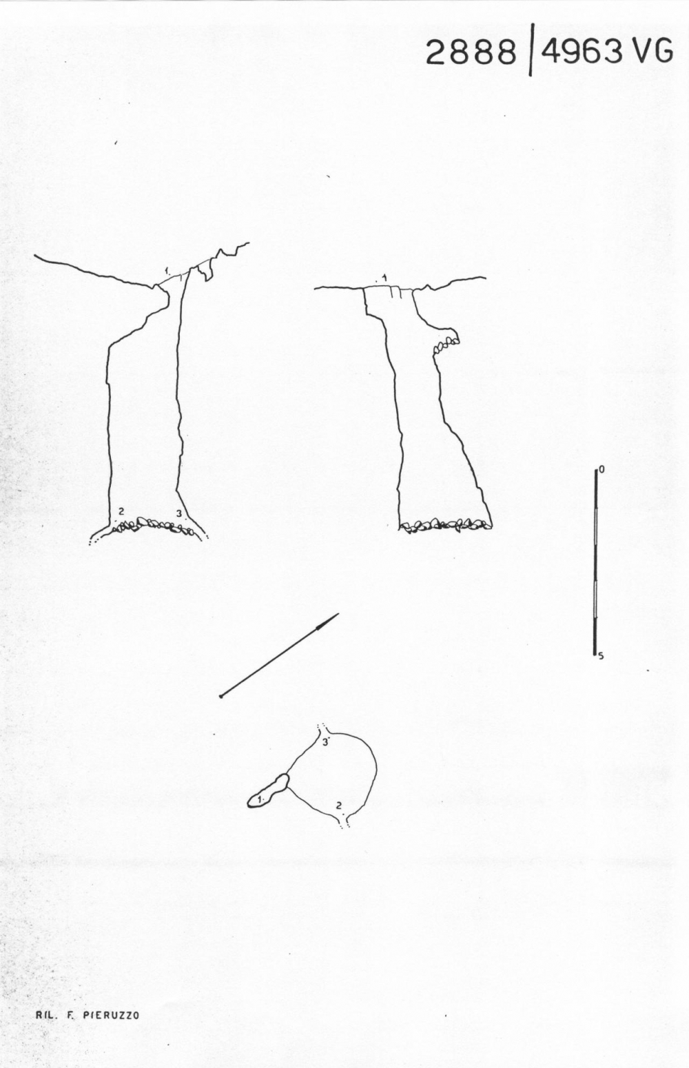 Pozzo a W della quota 208