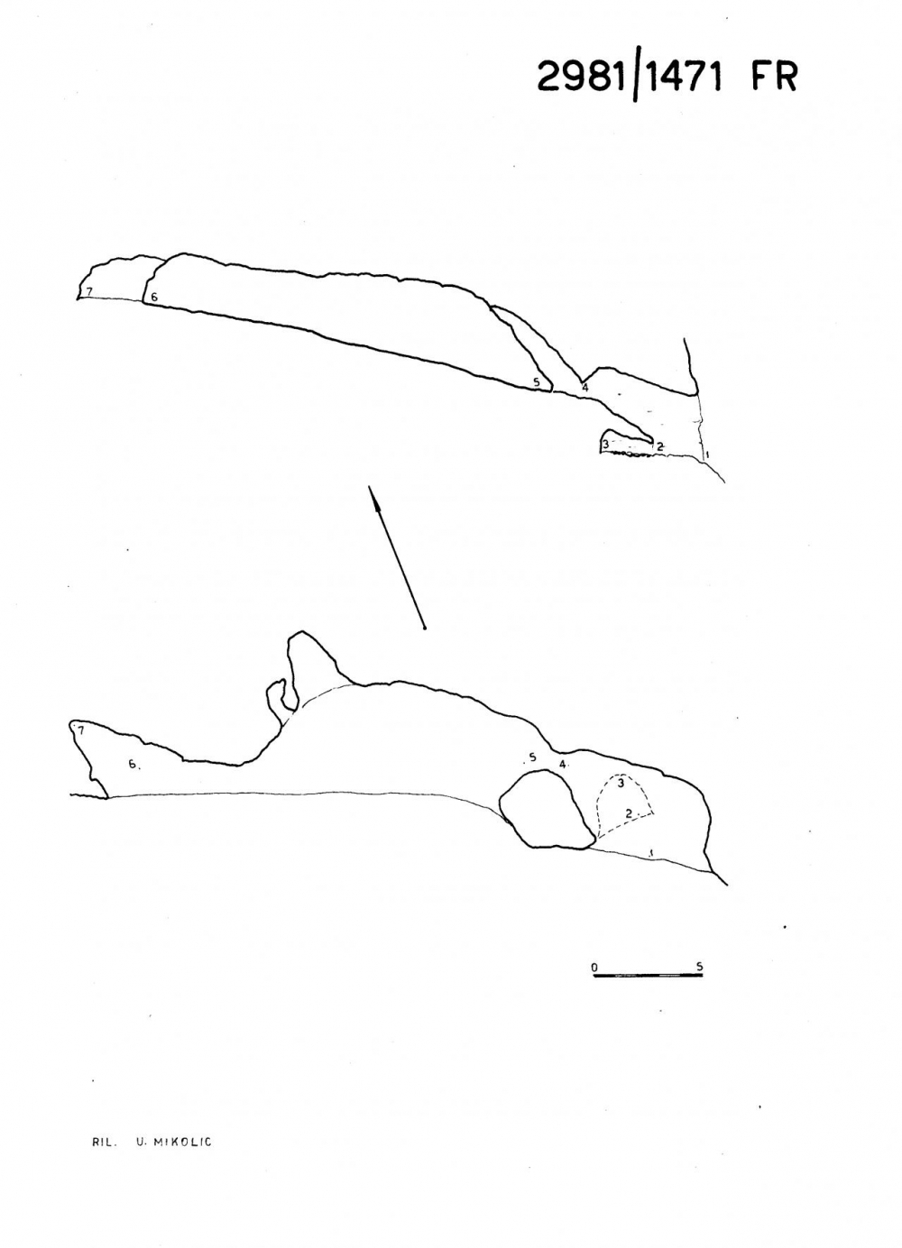 Caverna 1° presso la Via Alta
