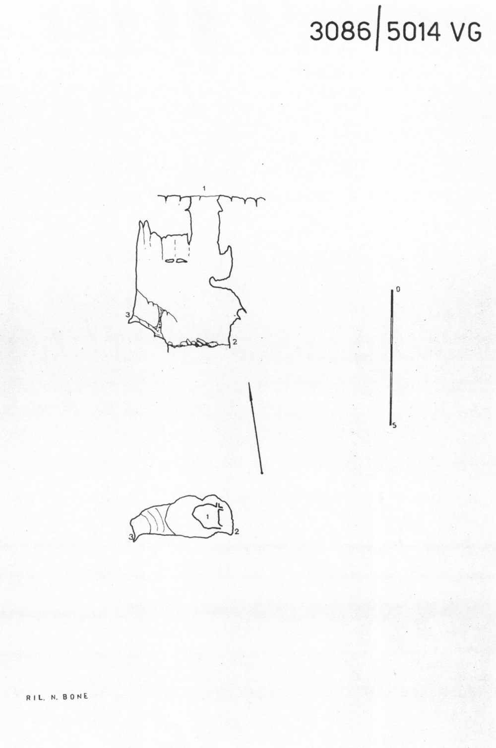 Pozzetto a S della Grotta Noè