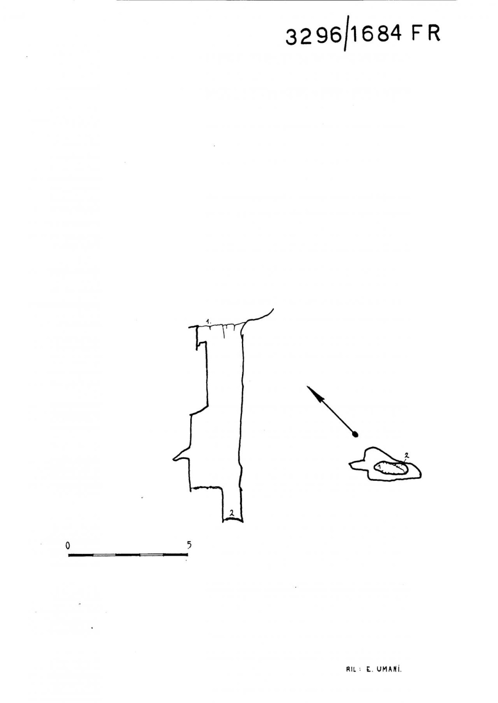 Pozzo 1° a S della quota 2036